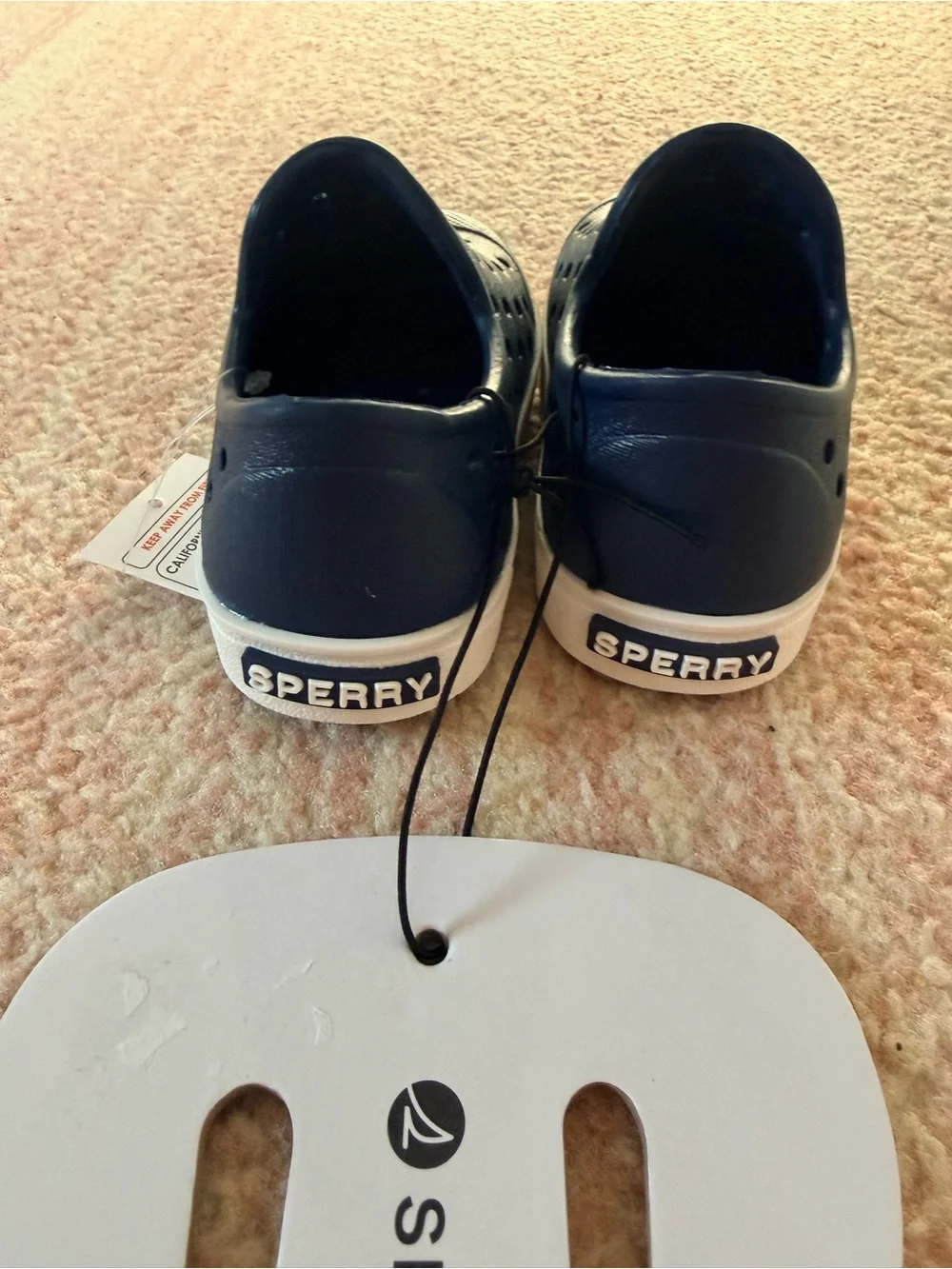 Sperry Kids Navy Blue Slip-On Water Shoes